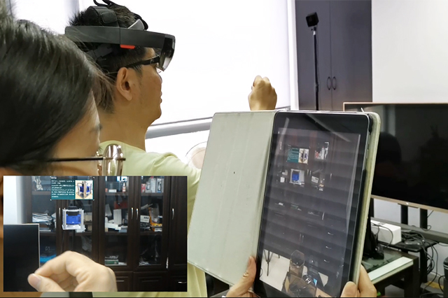 iPad實現HoloLens第三方視角觀看并操控