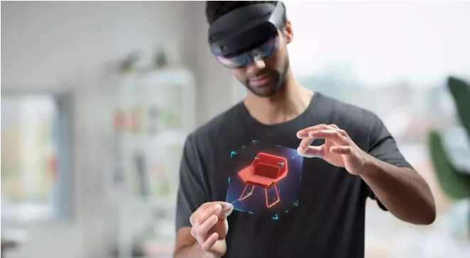 HoloLens 2中增加了全面的手勢跟蹤功能